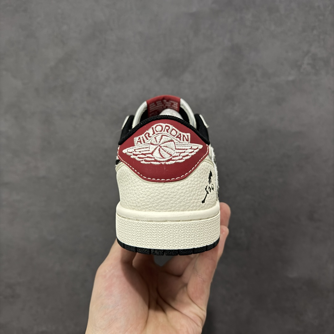 图片[4]-【定制版】Jordan 1 Low 马年限定 倒勾低帮休闲版本 原厂全头层皮 大厂纯原品质出货 纯正版型 定制鞋盒 皮料切割干净无任何毛边 细节完美 超高清洁度 货号：XT6998-113 尺码：36 36.5 37.5 38 38.5 39 40 40.5 41 42 42.5 43 44 44.5 45-选品中心