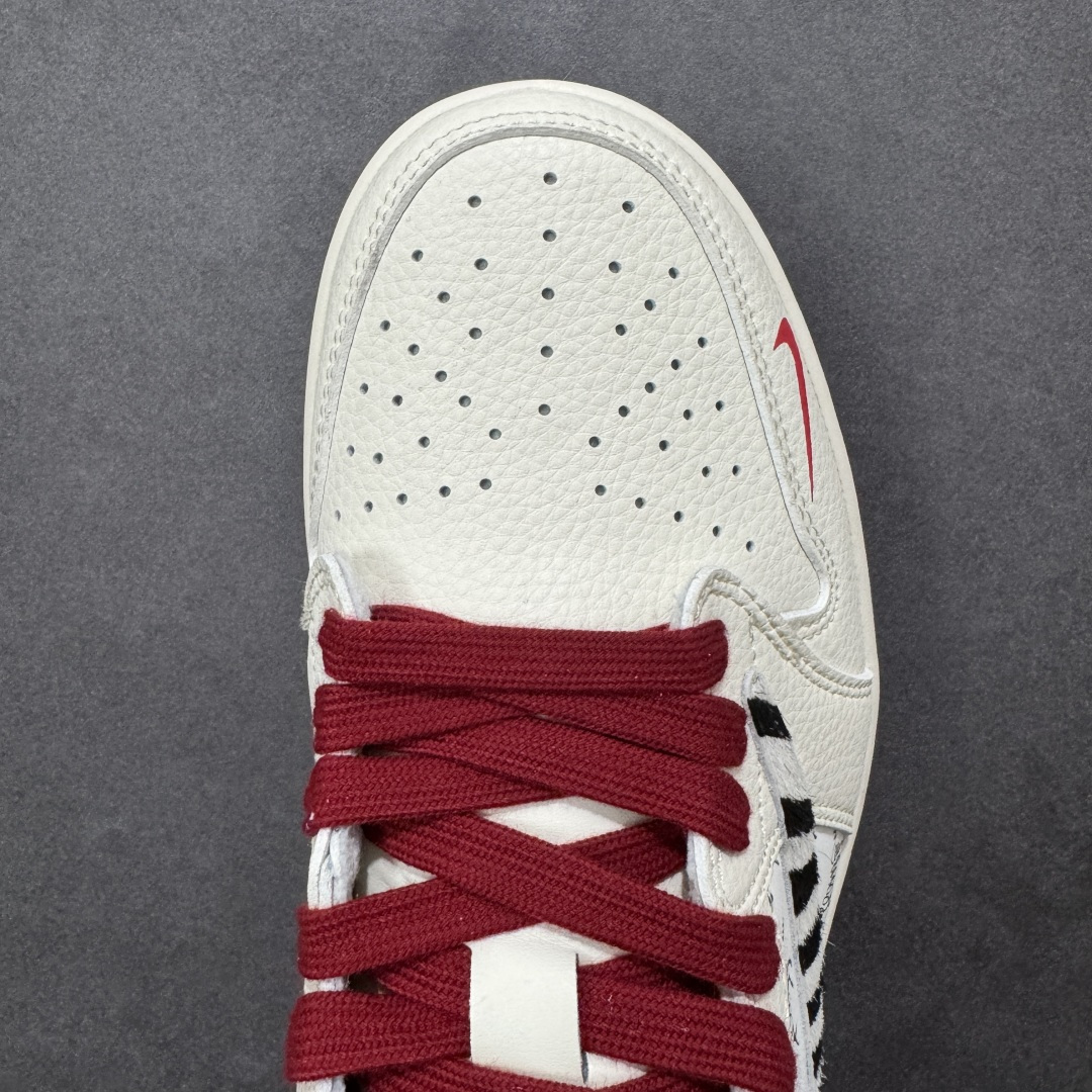 图片[8]-【定制版】Jordan 1 Low 马年限定 倒勾低帮休闲版本 原厂全头层皮 大厂纯原品质出货 纯正版型 定制鞋盒 皮料切割干净无任何毛边 细节完美 超高清洁度 货号：XT6998-113 尺码：36 36.5 37.5 38 38.5 39 40 40.5 41 42 42.5 43 44 44.5 45-选品中心