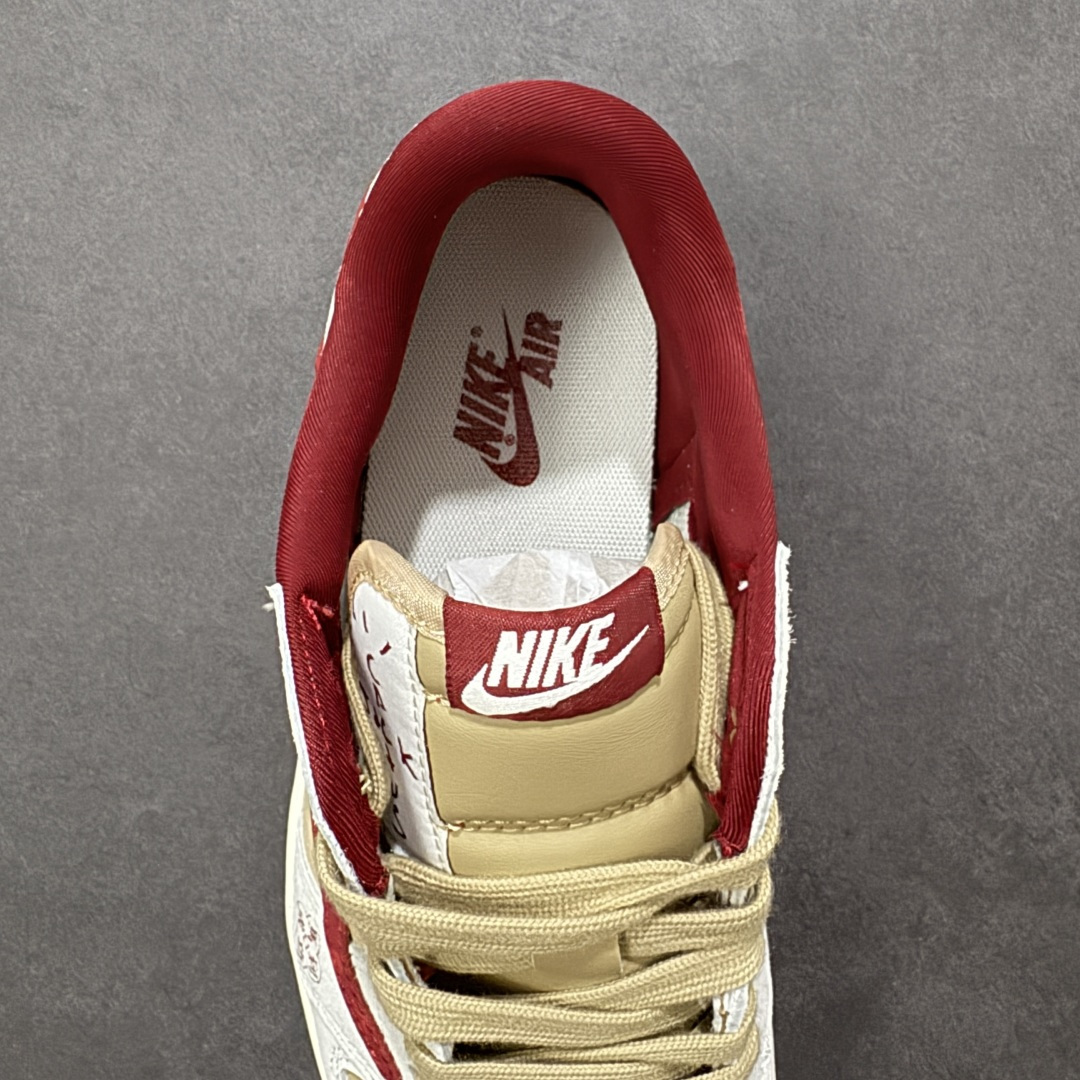 图片[7]-【定制版】Jordan 1 Low 马年限定 倒勾低帮休闲版本 原厂全头层皮 大厂纯原品质出货 纯正版型 定制鞋盒 皮料切割干净无任何毛边 细节完美 超高清洁度 货号：LX1988-807 尺码：36 36.5 37.5 38 38.5 39 40 40.5 41 42 42.5 43 44 44.5 45-选品中心