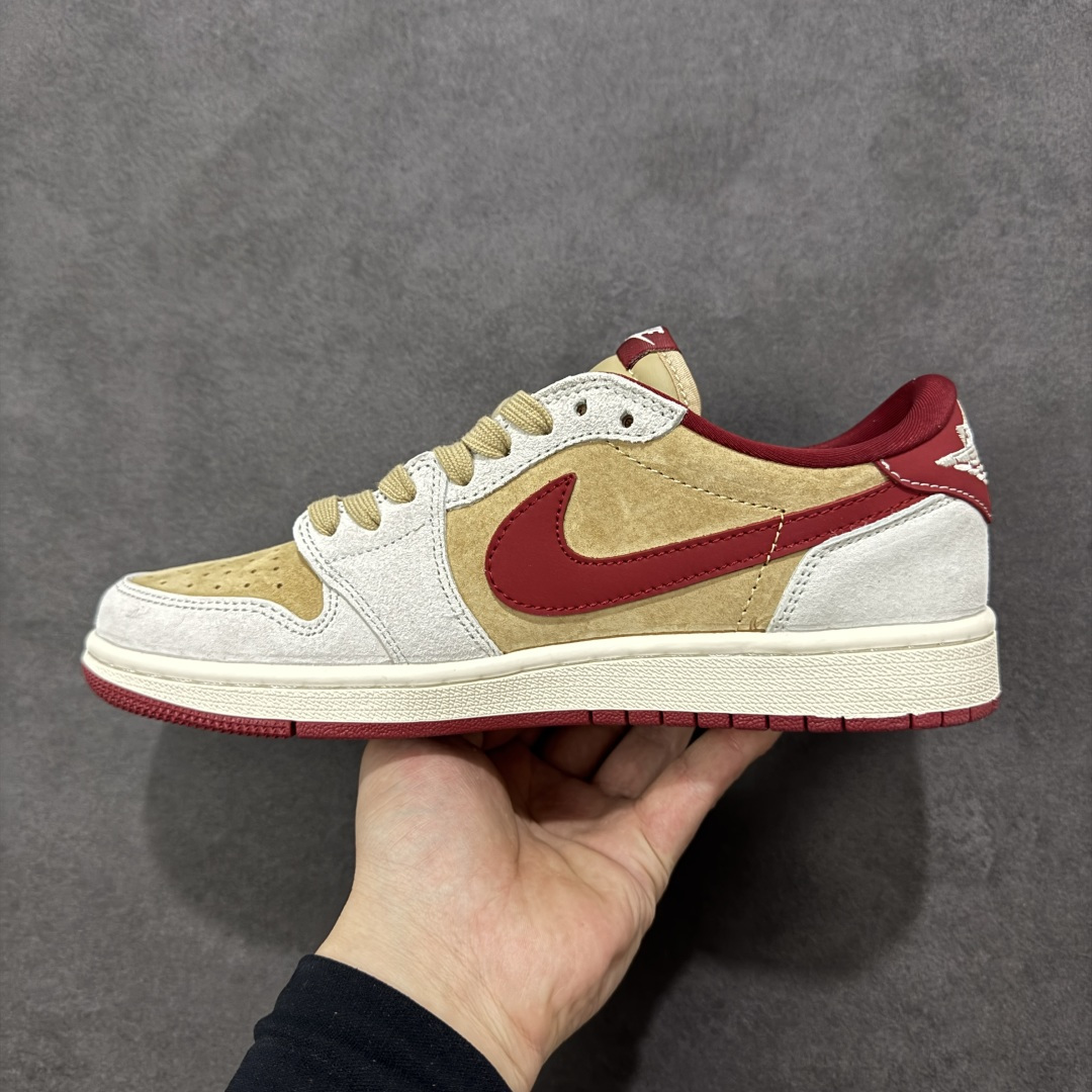 图片[2]-【定制版】Jordan 1 Low 马年限定 倒勾低帮休闲版本 原厂全头层皮 大厂纯原品质出货 纯正版型 定制鞋盒 皮料切割干净无任何毛边 细节完美 超高清洁度 货号：LX1988-807 尺码：36 36.5 37.5 38 38.5 39 40 40.5 41 42 42.5 43 44 44.5 45-选品中心