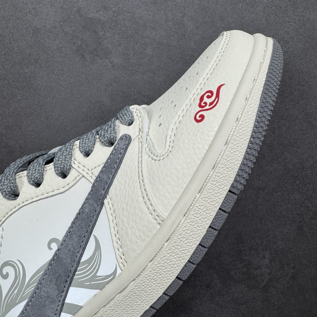 图片[5]-【定制版】Jordan 1 Low 马年限定 倒勾低帮休闲版本 原厂全头层皮 大厂纯原品质出货 纯正版型 定制鞋盒 皮料切割干净无任何毛边 细节完美 超高清洁度 货号：XT6998-116 尺码：36 36.5 37.5 38 38.5 39 40 40.5 41 42 42.5 43 44 44.5 45-选品中心