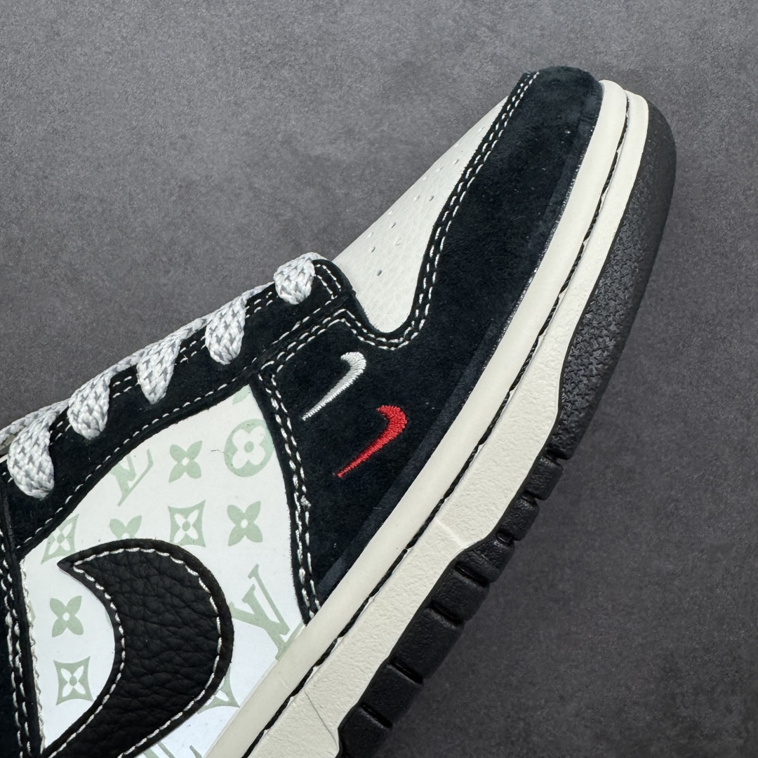 图片[5]-【定制版】Nike Dunk Low Retro LV联名 周年高端定制 低帮休闲板鞋 #定制鞋盒 大厂纯原品质出货 超高清洁度 皮料切割干净无任何毛边 细节完美 货号：YX5066-392 尺码：36 36.5 37.5 38 38.5 39 40 40.5 41 42 42.5 43 44 44.5 45-选品中心