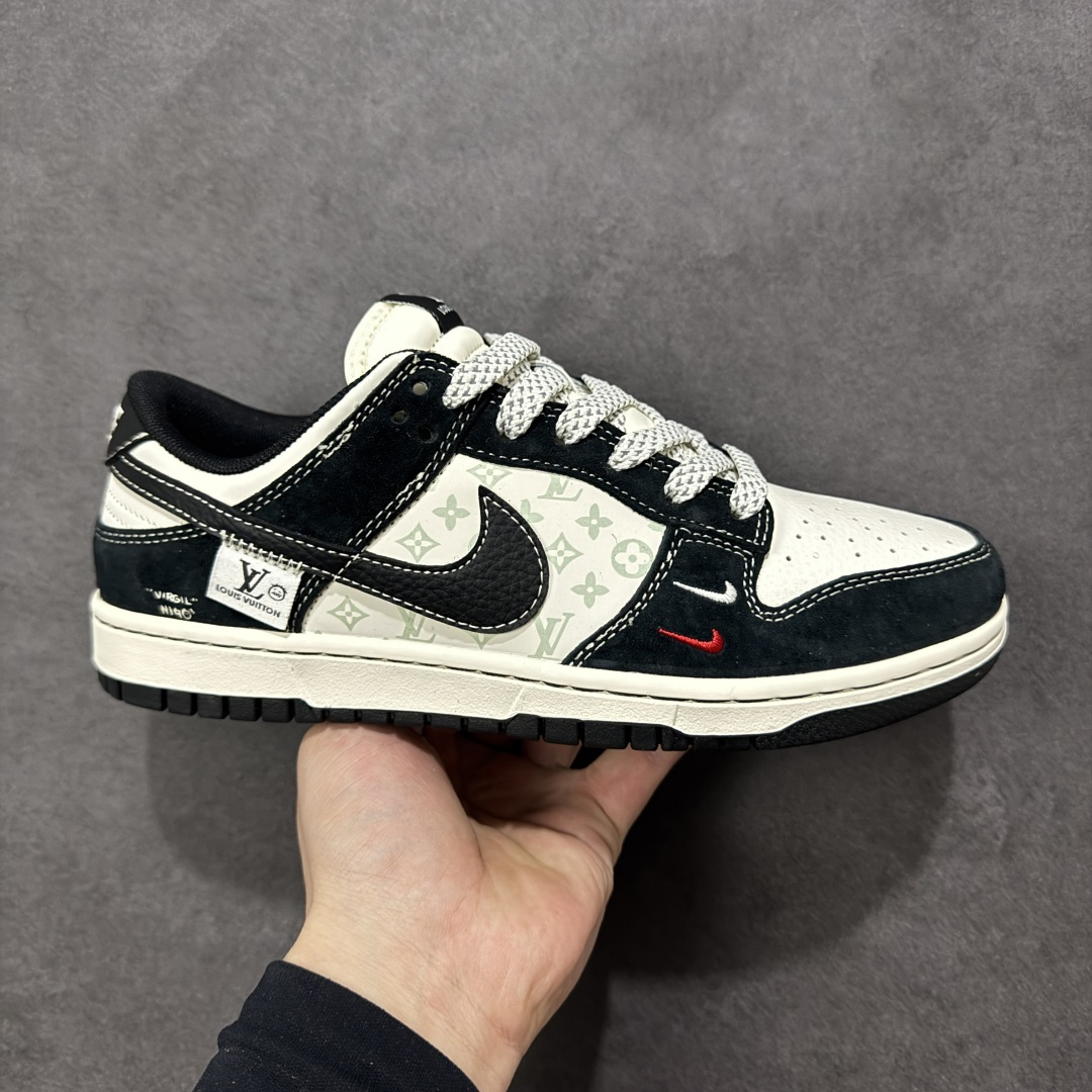 【定制版】Nike Dunk Low Retro LV联名 周年高端定制 低帮休闲板鞋 #定制鞋盒 大厂纯原品质出货 超高清洁度 皮料切割干净无任何毛边 细节完美 货号：YX5066-392 尺码：36 36.5 37.5 38 38.5 39 40 40.5 41 42 42.5 43 44 44.5 45-选品中心