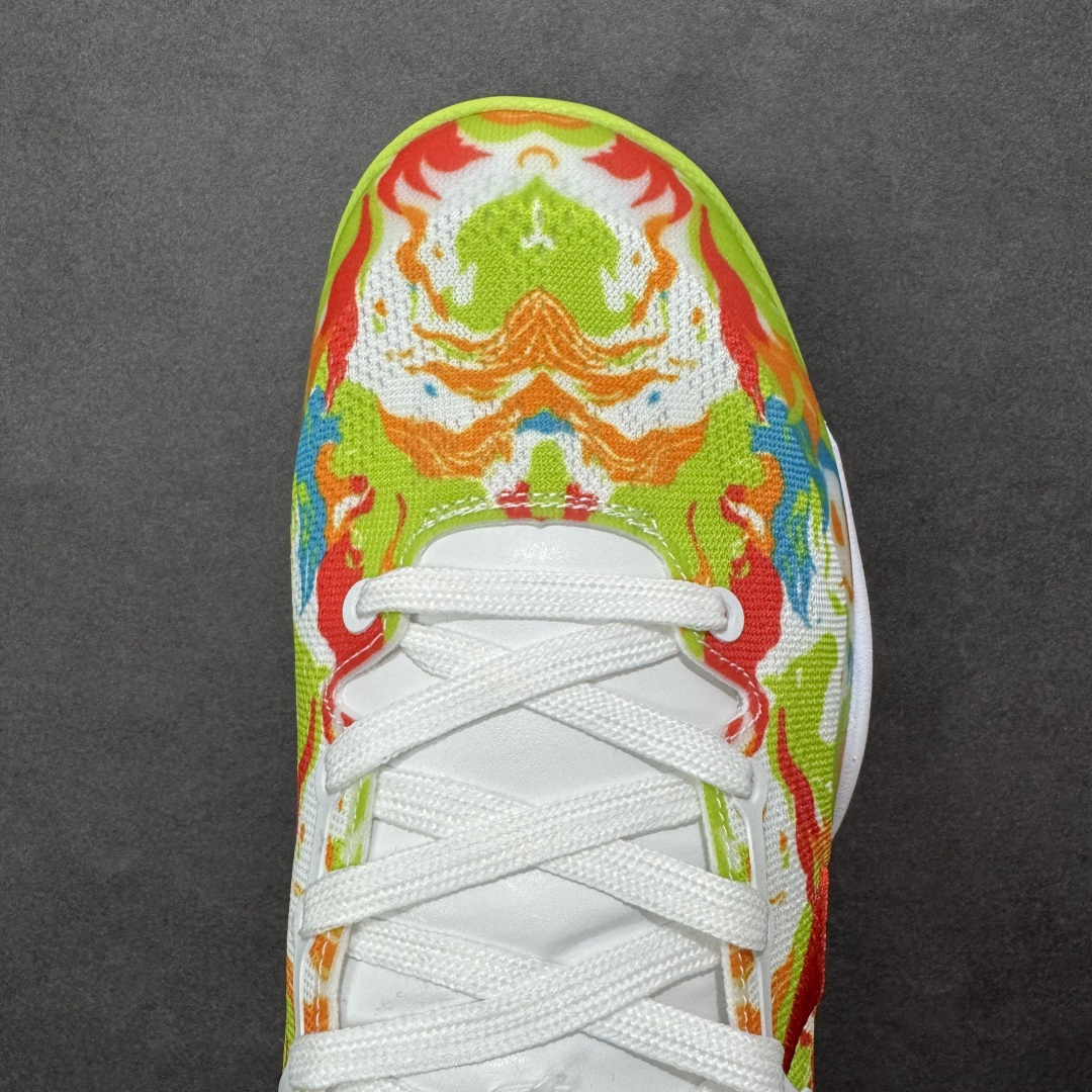 图片[8]-【定制版】Nike Zoom Kobe VI 马年限定 CNY新年款 耐克 科比6代系列 低帮复刻实战运动低帮文化篮球鞋 纯原版本 鞋头和鞋舌采用透气运动网布制成 采用更为挺拔的鞋口设计 为脚踝带来更佳的包裹与支撑感 侧面独特波纹纹理细节 打破了单调 赋予鞋子灵动与活力的视觉体验 货号：HF2793-007 尺码：38-46带半码-选品中心