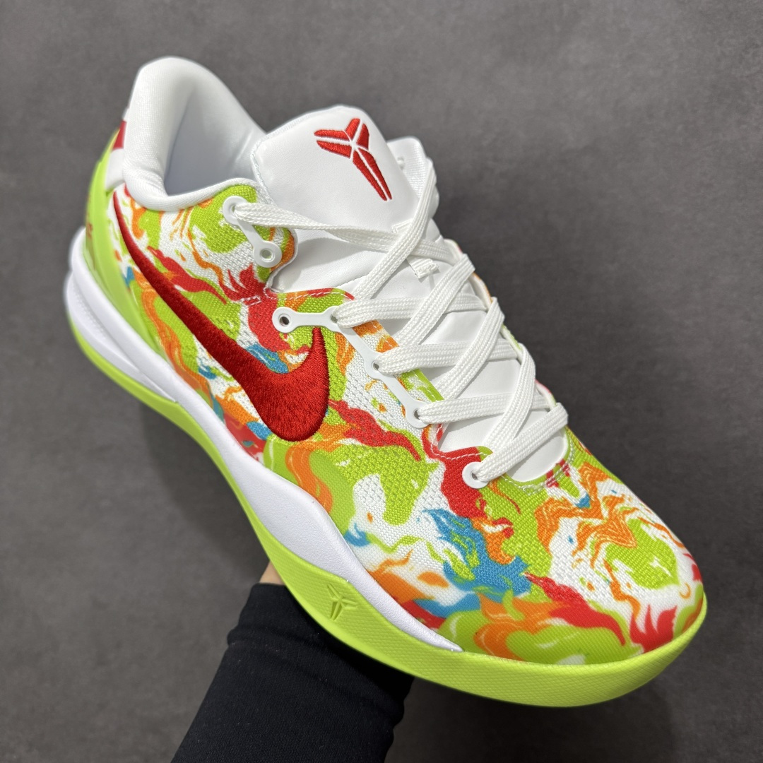 图片[3]-【定制版】Nike Zoom Kobe VI 马年限定 CNY新年款 耐克 科比6代系列 低帮复刻实战运动低帮文化篮球鞋 纯原版本 鞋头和鞋舌采用透气运动网布制成 采用更为挺拔的鞋口设计 为脚踝带来更佳的包裹与支撑感 侧面独特波纹纹理细节 打破了单调 赋予鞋子灵动与活力的视觉体验 货号：HF2793-007 尺码：38-46带半码-选品中心