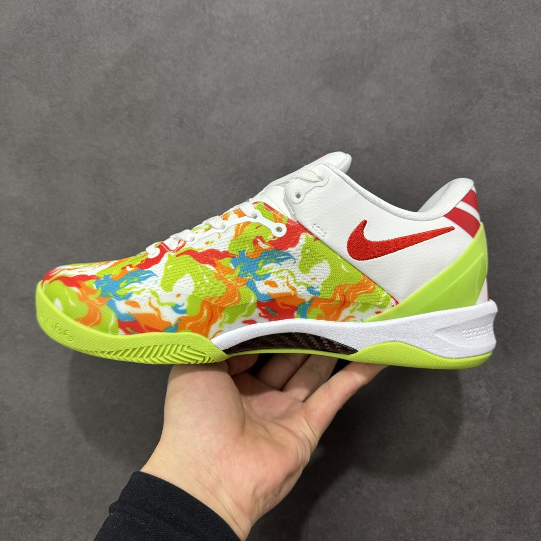 图片[2]-【定制版】Nike Zoom Kobe VI 马年限定 CNY新年款 耐克 科比6代系列 低帮复刻实战运动低帮文化篮球鞋 纯原版本 鞋头和鞋舌采用透气运动网布制成 采用更为挺拔的鞋口设计 为脚踝带来更佳的包裹与支撑感 侧面独特波纹纹理细节 打破了单调 赋予鞋子灵动与活力的视觉体验 货号：HF2793-007 尺码：38-46带半码-选品中心