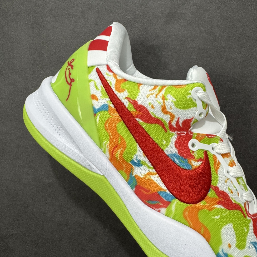 图片[6]-【定制版】Nike Zoom Kobe VI 马年限定 CNY新年款 耐克 科比6代系列 低帮复刻实战运动低帮文化篮球鞋 纯原版本 鞋头和鞋舌采用透气运动网布制成 采用更为挺拔的鞋口设计 为脚踝带来更佳的包裹与支撑感 侧面独特波纹纹理细节 打破了单调 赋予鞋子灵动与活力的视觉体验 货号：HF2793-007 尺码：38-46带半码-选品中心