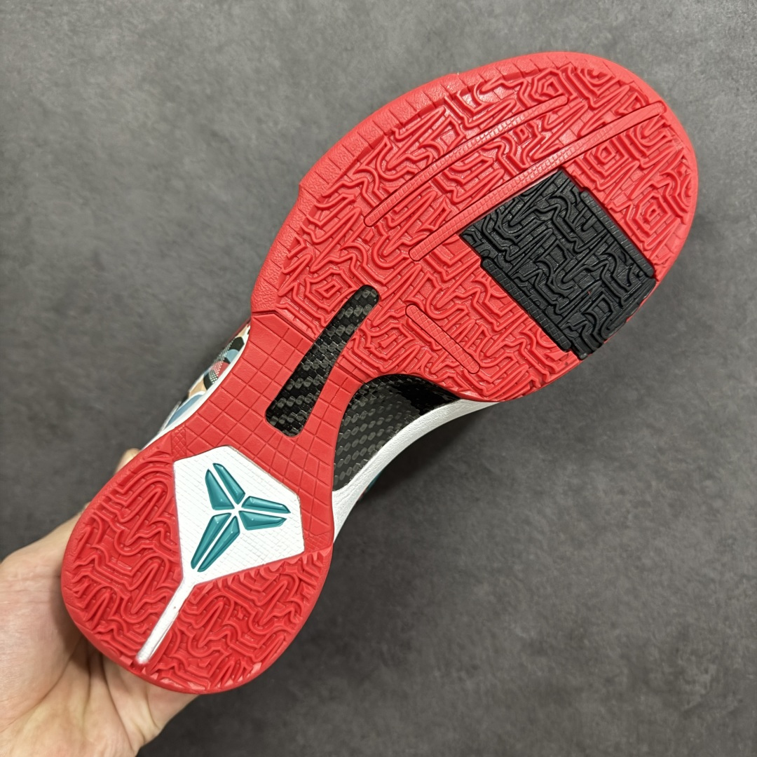 图片[9]-【定制版】Nike Zoom Kobe VI 马年限定 CNY新年款 耐克 科比6代系列 低帮复刻实战运动低帮文化篮球鞋 纯原版本 鞋头和鞋舌采用透气运动网布制成 采用更为挺拔的鞋口设计 为脚踝带来更佳的包裹与支撑感 侧面独特波纹纹理细节 打破了单调 赋予鞋子灵动与活力的视觉体验 货号：CD4991-866 尺码：38-46带半码-选品中心