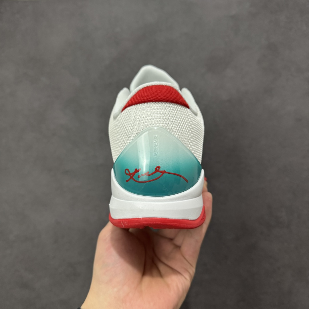图片[4]-【定制版】Nike Zoom Kobe VI 马年限定 CNY新年款 耐克 科比6代系列 低帮复刻实战运动低帮文化篮球鞋 纯原版本 鞋头和鞋舌采用透气运动网布制成 采用更为挺拔的鞋口设计 为脚踝带来更佳的包裹与支撑感 侧面独特波纹纹理细节 打破了单调 赋予鞋子灵动与活力的视觉体验 货号：CD4991-866 尺码：38-46带半码-选品中心