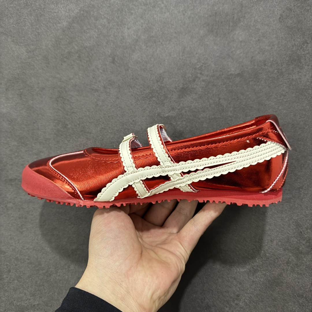 图片[2]-【公司级】Onitsuka Tiger鬼塚虎 MEXICO 66 TGRS 舒适 平跟 玛丽珍鞋 女款 红色 货号：1182A708-700 尺码：36 37 37.5 38 39 39.5 40-选品中心