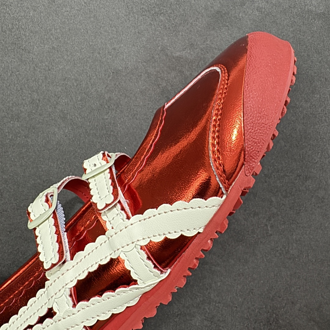 图片[5]-【公司级】Onitsuka Tiger鬼塚虎 MEXICO 66 TGRS 舒适 平跟 玛丽珍鞋 女款 红色 货号：1182A708-700 尺码：36 37 37.5 38 39 39.5 40-选品中心