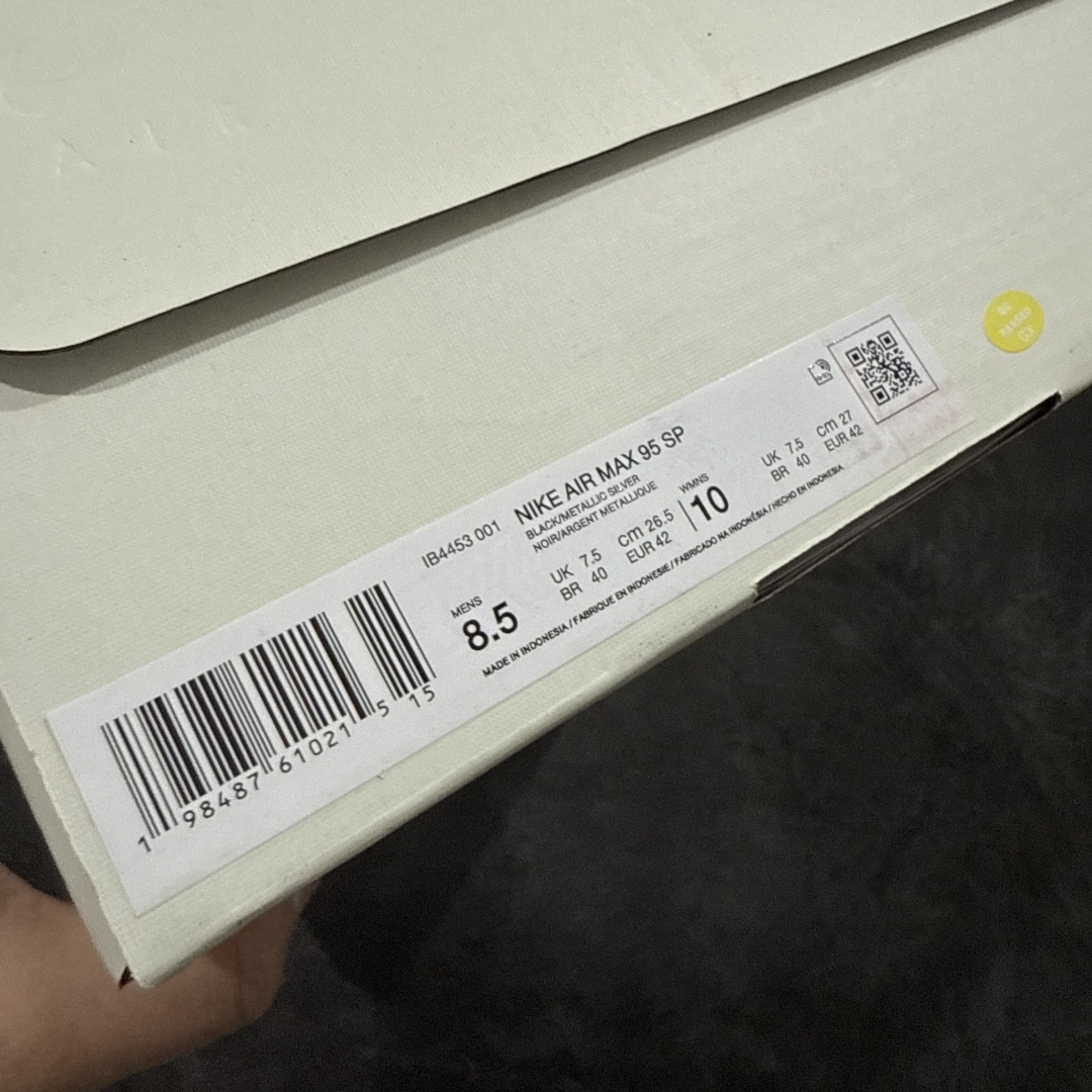 图片[12]-【GX纯原】UNDEFEATED x Nike Air Max 95 OG Big Bubble 黑色 货号：IB4453-001 外贸顶级专供 区别先行版 全部配色原鞋原尺码开发生产 极致还原 全部原厂材料一比一打造 一眼ZP既视感 欢迎对比市场版本 尺码：40 40.5 41 42 42.5 43 44 44.5 45 46 46.5 47.5 48 48.5-选品中心