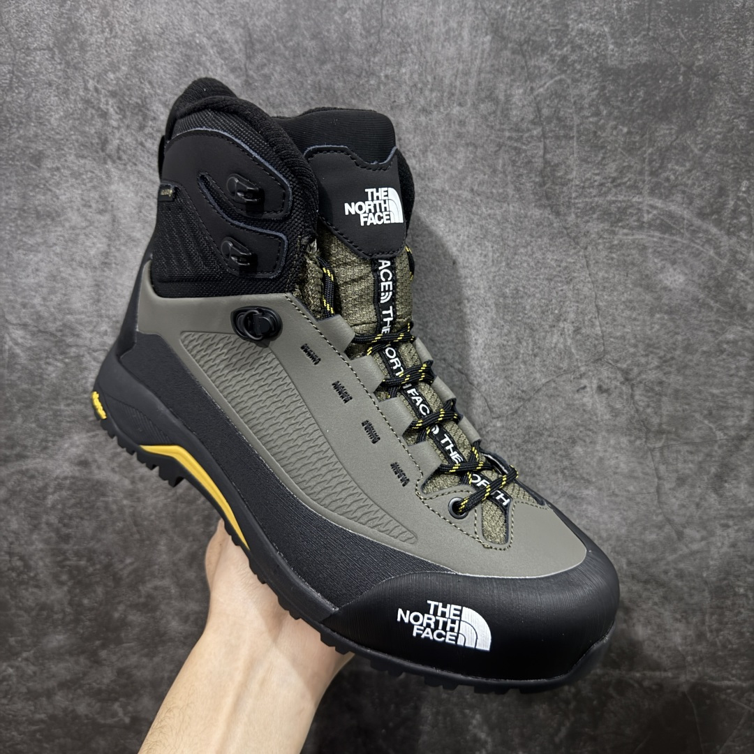 图片[3]-【莞产版本】TNF北面THE NORTH FACE Verto Alpine GORE-TEX® Boots 中帮 舒适 防滑耐磨 低帮 生活休闲鞋 男款 鞋底采用Vibram黄金大底 专门为鞋底设计的橡胶以出色的耐磨性 良好的防滑性或得不少户外运动爱好者的喜欢 专业户外登山品牌（北面）The North Face自1966年创立，由两位热爱登山徒步的年轻登山者于美西旧金山开创，不断透过研发与创新，并且将最先进的技术结合在服装与鞋款设计，生产多种外型帅气且专业能力非常强的户外运动装备而备受欢迎 尺码：40 41 42 43 44 45 46-选品中心