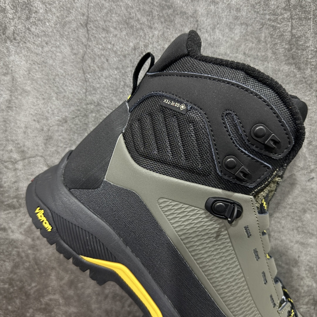图片[7]-【莞产版本】TNF北面THE NORTH FACE Verto Alpine GORE-TEX® Boots 中帮 舒适 防滑耐磨 低帮 生活休闲鞋 男款 鞋底采用Vibram黄金大底 专门为鞋底设计的橡胶以出色的耐磨性 良好的防滑性或得不少户外运动爱好者的喜欢 专业户外登山品牌（北面）The North Face自1966年创立，由两位热爱登山徒步的年轻登山者于美西旧金山开创，不断透过研发与创新，并且将最先进的技术结合在服装与鞋款设计，生产多种外型帅气且专业能力非常强的户外运动装备而备受欢迎 尺码：40 41 42 43 44 45 46-选品中心