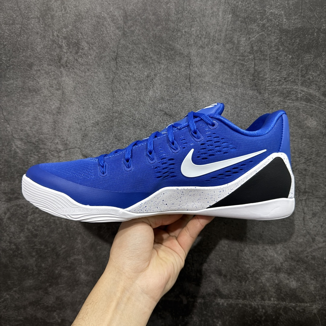 图片[2]-【GX绿x版本】Nike Kobe 9 Elite Low Protro \”University Red\” 耐克 科比9代 低帮 蓝白 IH1401-400 完美复刻公司货 React科技鞋垫加持 实战配置直接拉满 原楦纸板开发 鞋身流线型、后跟塑形 区分土肥圆 原厂针织鞋面一针一线匹配原版 全身鞋材卡料色独家定制 唯一万针立体刺绣SWOOSH 真实底模最大50.5 实战利器 专供海外市场 独立原厂模具 首批不拼图大几率过验 亲测已过 支持各种高强度实战 无需担心 补货周期极长 脚宽建议买大半码 科比系列前掌偏窄 支持七天无理由退换 尺码： 40 40.5 41 42 42.5 43 44 44.5 45 46 47.5 48.5-选品中心