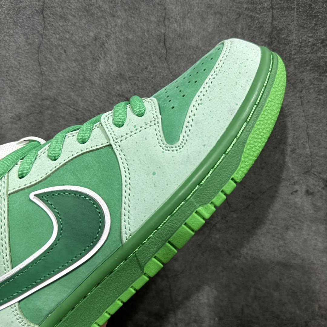 图片[6]-【纯原AY版】Concepts X NK SB Dunk 海藻绿龙虾 低帮休闲滑板鞋 BV1310-303 细节满满 性价比十足 全套配件齐全 品质随意秒杀市面各种文案党嘴炮\”纯原\” 尺码：36 36.5 37.5 38 38.5 39 40 40.5 41 42 42.5 43 44 44.5 45 46 47.5-选品中心