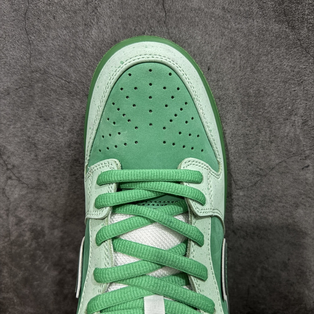 图片[5]-【纯原AY版】Concepts X NK SB Dunk 海藻绿龙虾 低帮休闲滑板鞋 BV1310-303 细节满满 性价比十足 全套配件齐全 品质随意秒杀市面各种文案党嘴炮\”纯原\” 尺码：36 36.5 37.5 38 38.5 39 40 40.5 41 42 42.5 43 44 44.5 45 46 47.5-选品中心