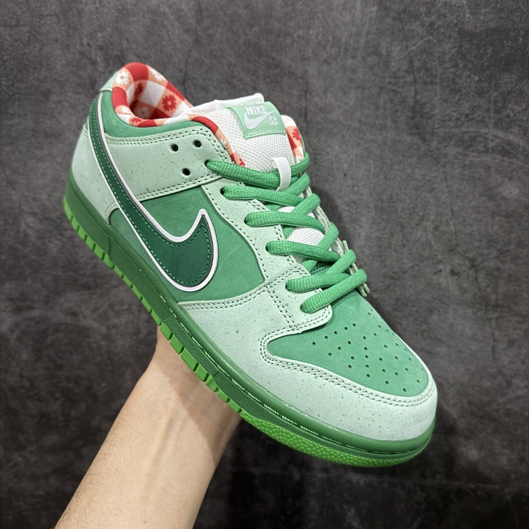 图片[3]-【纯原AY版】Concepts X NK SB Dunk 海藻绿龙虾 低帮休闲滑板鞋 BV1310-303 细节满满 性价比十足 全套配件齐全 品质随意秒杀市面各种文案党嘴炮\”纯原\” 尺码：36 36.5 37.5 38 38.5 39 40 40.5 41 42 42.5 43 44 44.5 45 46 47.5-选品中心