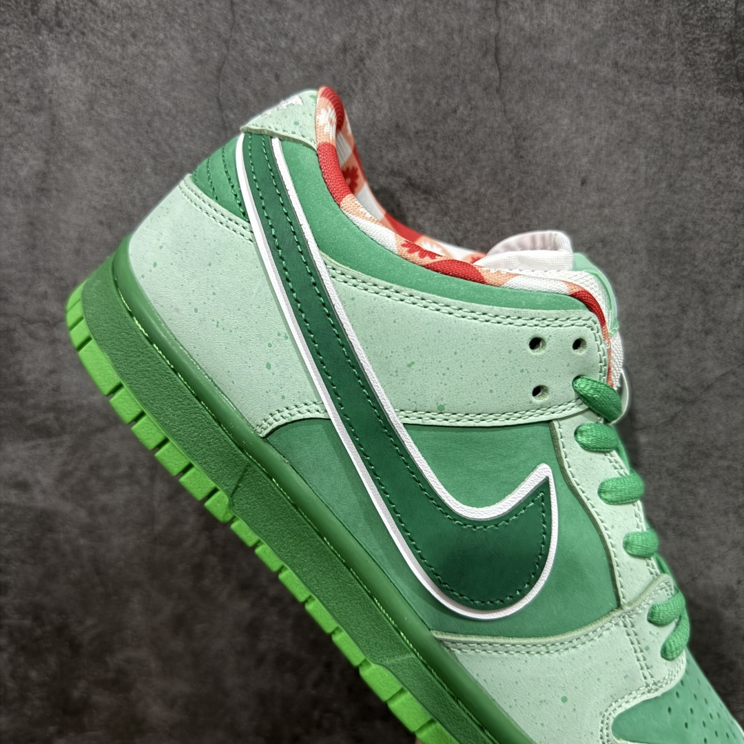 图片[7]-【纯原AY版】Concepts X NK SB Dunk 海藻绿龙虾 低帮休闲滑板鞋 BV1310-303 细节满满 性价比十足 全套配件齐全 品质随意秒杀市面各种文案党嘴炮\”纯原\” 尺码：36 36.5 37.5 38 38.5 39 40 40.5 41 42 42.5 43 44 44.5 45 46 47.5-选品中心