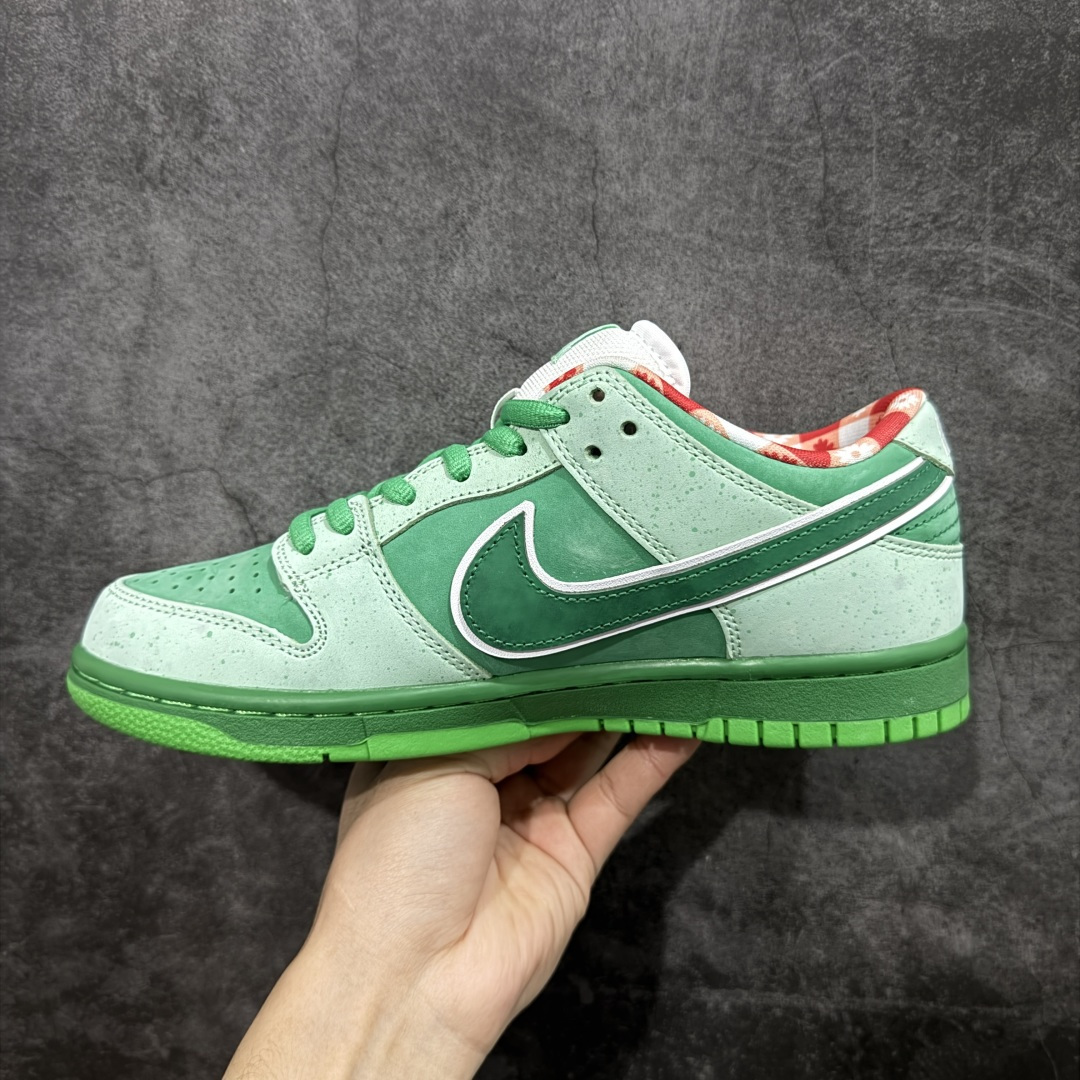 图片[2]-【纯原AY版】Concepts X NK SB Dunk 海藻绿龙虾 低帮休闲滑板鞋 BV1310-303 细节满满 性价比十足 全套配件齐全 品质随意秒杀市面各种文案党嘴炮\”纯原\” 尺码：36 36.5 37.5 38 38.5 39 40 40.5 41 42 42.5 43 44 44.5 45 46 47.5-选品中心