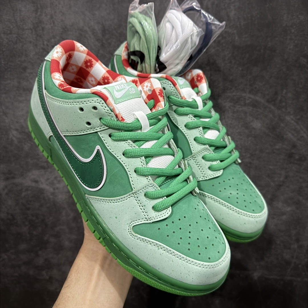 【纯原AY版】Concepts X NK SB Dunk 海藻绿龙虾 低帮休闲滑板鞋 BV1310-303 细节满满 性价比十足 全套配件齐全 品质随意秒杀市面各种文案党嘴炮\