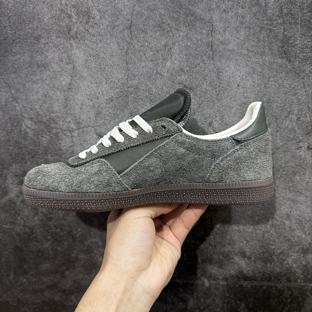 图片[2]-【公司级】Adidas WENSLEY WENSLEY SPZL 复古单品 阿迪达斯经典款复古休闲板鞋 #原厂原档案开发出品 皮料切割干净无任何毛边 鞋型细节完美 超高清洁度 货号：KI5801 尺码：36-45含半码-选品中心