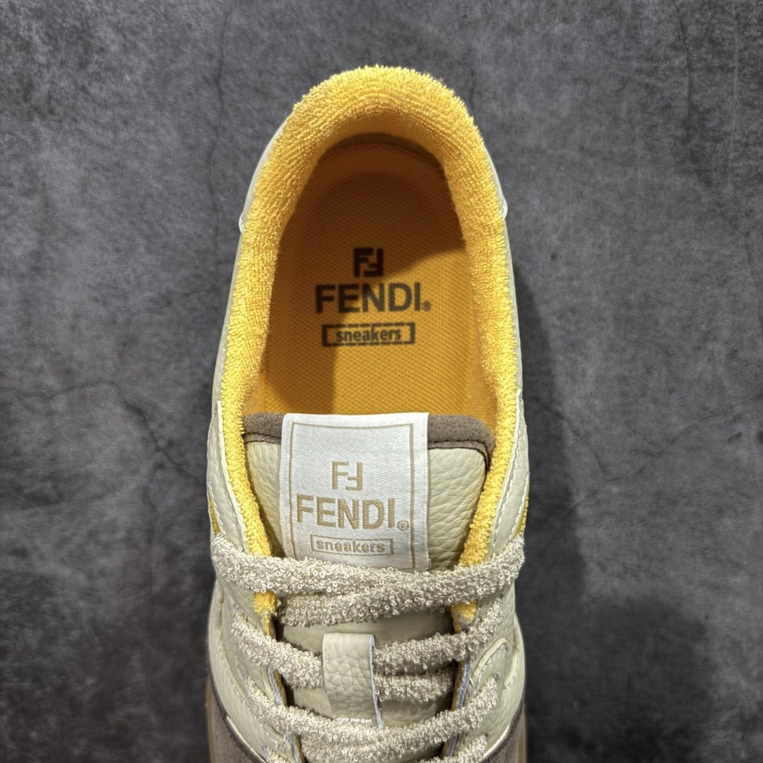 图片[8]-【YS纯原】广奢高端货 FENDI芬迪 Match 绒面皮革 压纹系带 男女同款 黑白红底经典款 ✦ 官方同源渠道 · 原装订单 ✦ 专柜全套包装＋原装配件齐全 ✦ 鞋底内置核心防伪芯片 · 可感应 ✦ FENDI Match 最新爆款情侣款板鞋 ✦ 高工艺无缝细空胶技术 ✦ 贴楦误差仅 0.05mm ✦ 固特异内外锁死工艺 ✦ 最大弯折也不开胶 · 环保无异味 ✦ 麂皮＋胶片拼接鞋面，质感更高级 ✦ Logo内里使用毛巾绒MX，脚感细腻温柔 尺码：35-46-选品中心