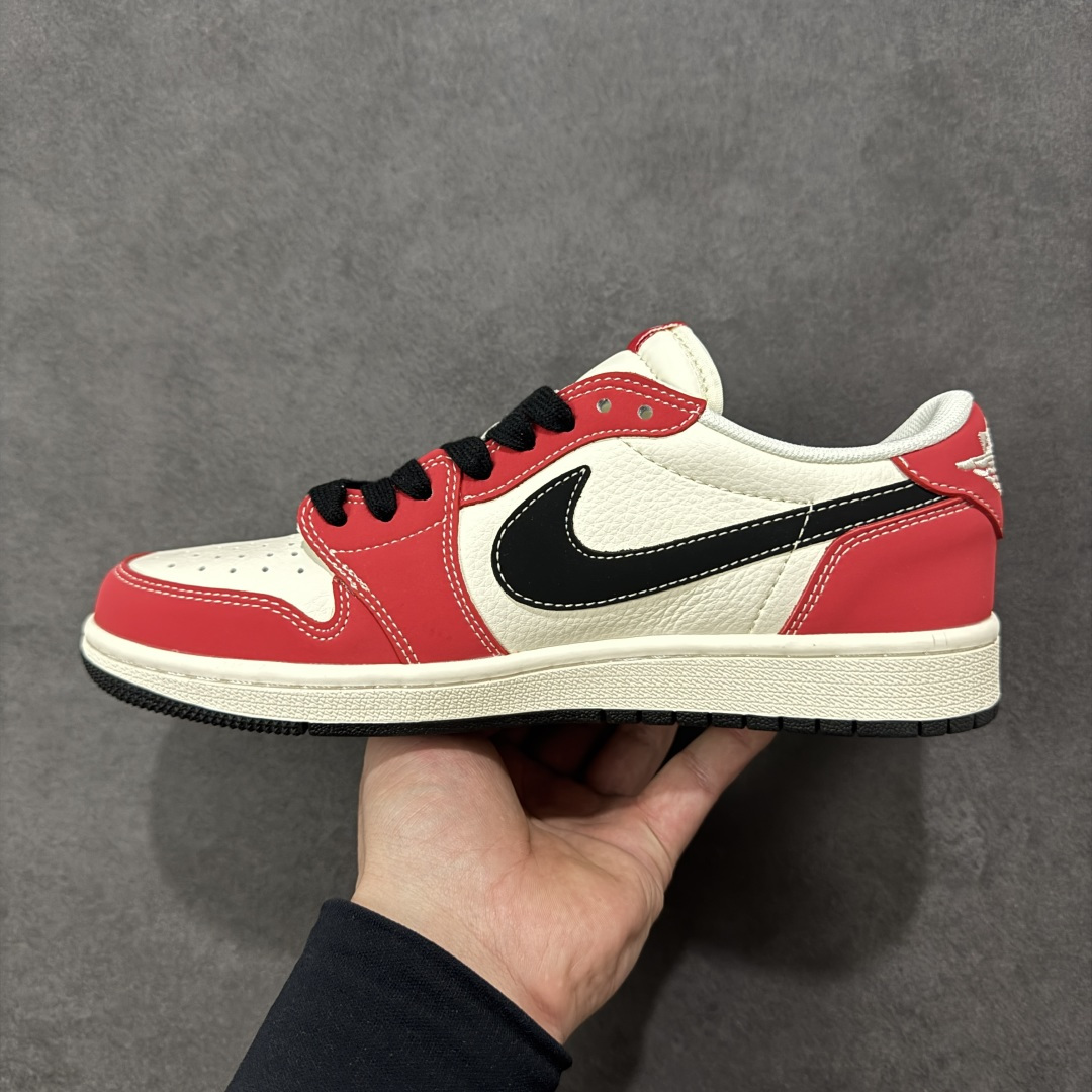图片[2]-【定制版】Air Jordan 1 Low AJ1 乔1 马年限定 高端定制 倒钩低帮复古篮球鞋  #定制皮料 原厂3D打印 定制鞋盒 原楦原纸板 纯正空军版型 内置全掌气垫 货号：MY9969-801  尺码：36 36.5 37.5 38 38.5 39 40 40.5 41 42 42.5 43 44 44.5 45-选品中心