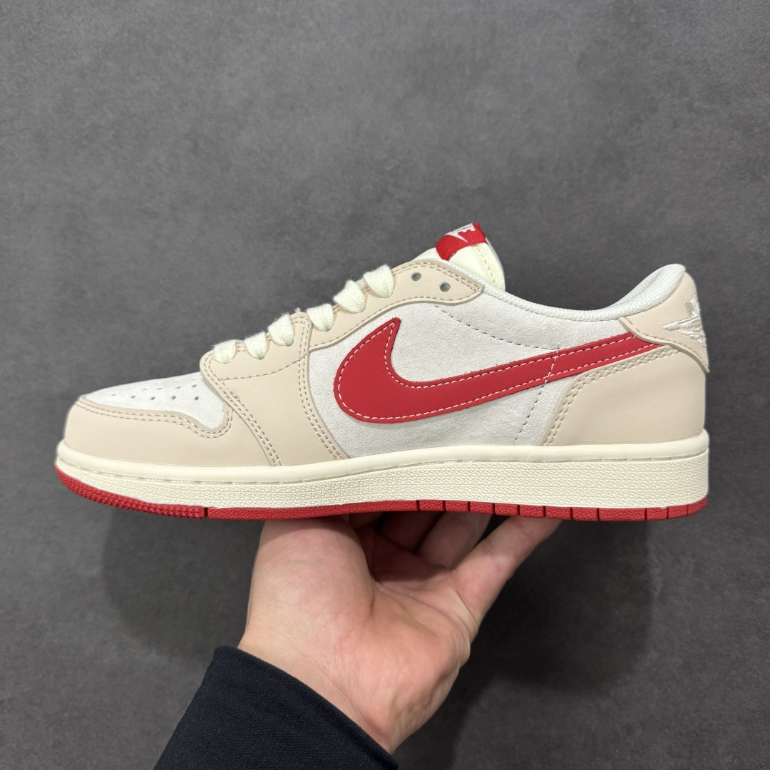 图片[2]-【定制版】Air Jordan 1 Low AJ1 乔1 马年限定 高端定制 倒钩低帮复古篮球鞋  #定制皮料 原厂3D打印 定制鞋盒 原楦原纸板 纯正空军版型 内置全掌气垫 货号：ZH2598-901  尺码：36 36.5 37.5 38 38.5 39 40 40.5 41 42 42.5 43 44 44.5 45-选品中心
