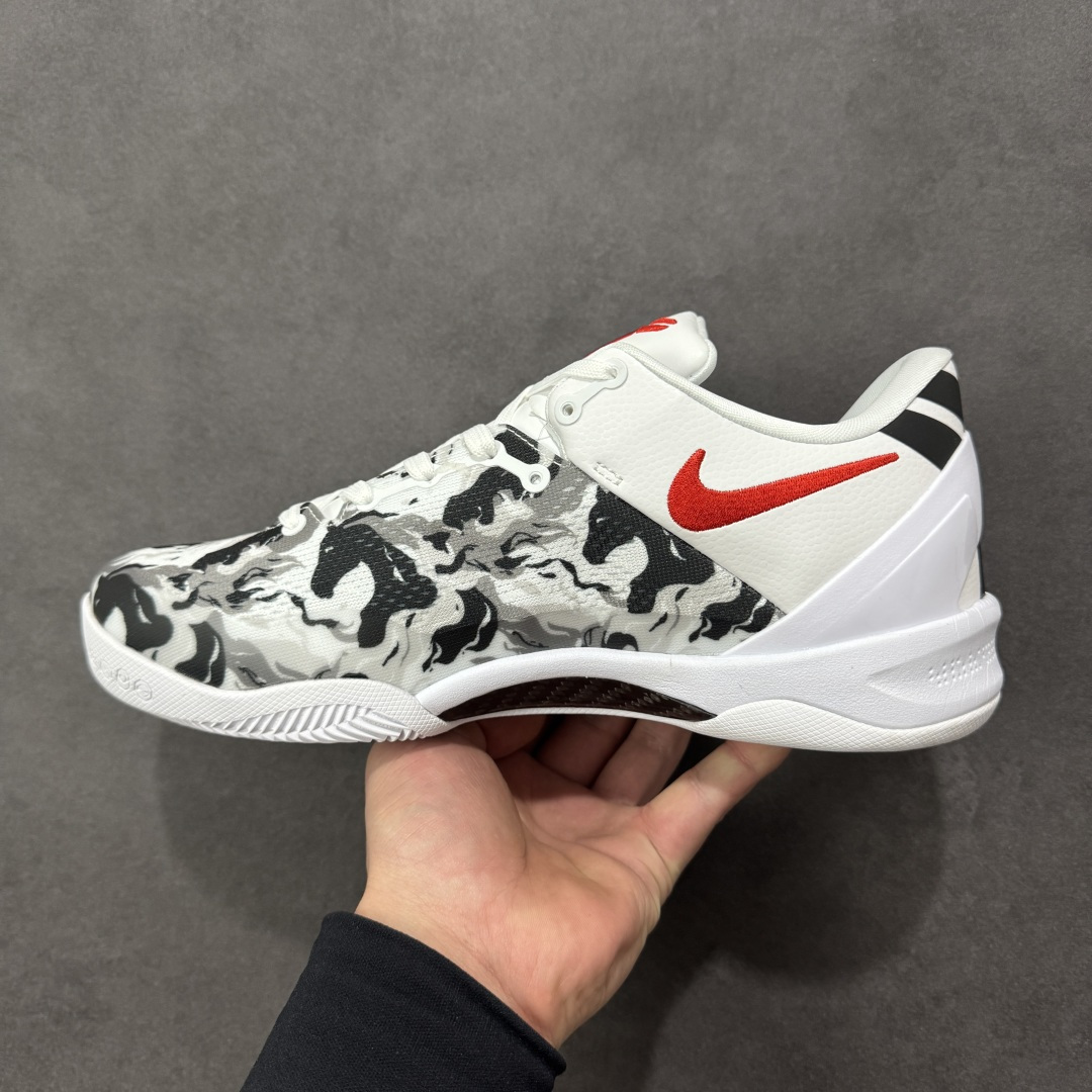 图片[2]-【定制版】Nike Zoom Kobe VI 马年限定 CNY新年款 耐克 科比6代系列 低帮复刻实战运动低帮文化篮球鞋 纯原版本 鞋头和鞋舌采用透气运动网布制成 采用更为挺拔的鞋口设计 为脚踝带来更佳的包裹与支撑感 侧面独特波纹纹理细节 打破了单调 赋予鞋子灵动与活力的视觉体验 货号：HF2793-001 尺码：38-46带半码-选品中心