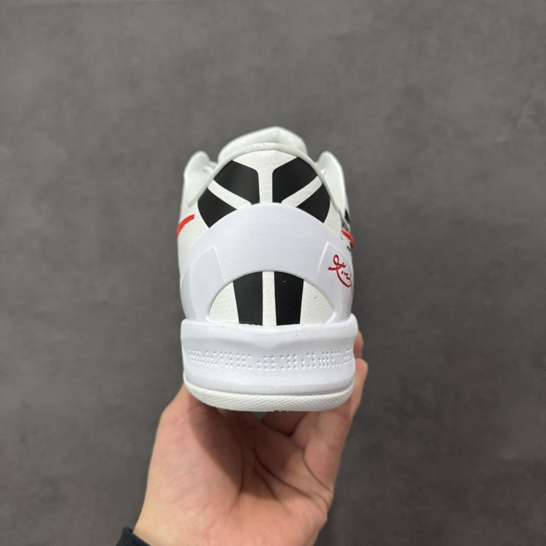 图片[4]-【定制版】Nike Zoom Kobe VI 马年限定 CNY新年款 耐克 科比6代系列 低帮复刻实战运动低帮文化篮球鞋 纯原版本 鞋头和鞋舌采用透气运动网布制成 采用更为挺拔的鞋口设计 为脚踝带来更佳的包裹与支撑感 侧面独特波纹纹理细节 打破了单调 赋予鞋子灵动与活力的视觉体验 货号：HF2793-001 尺码：38-46带半码-选品中心