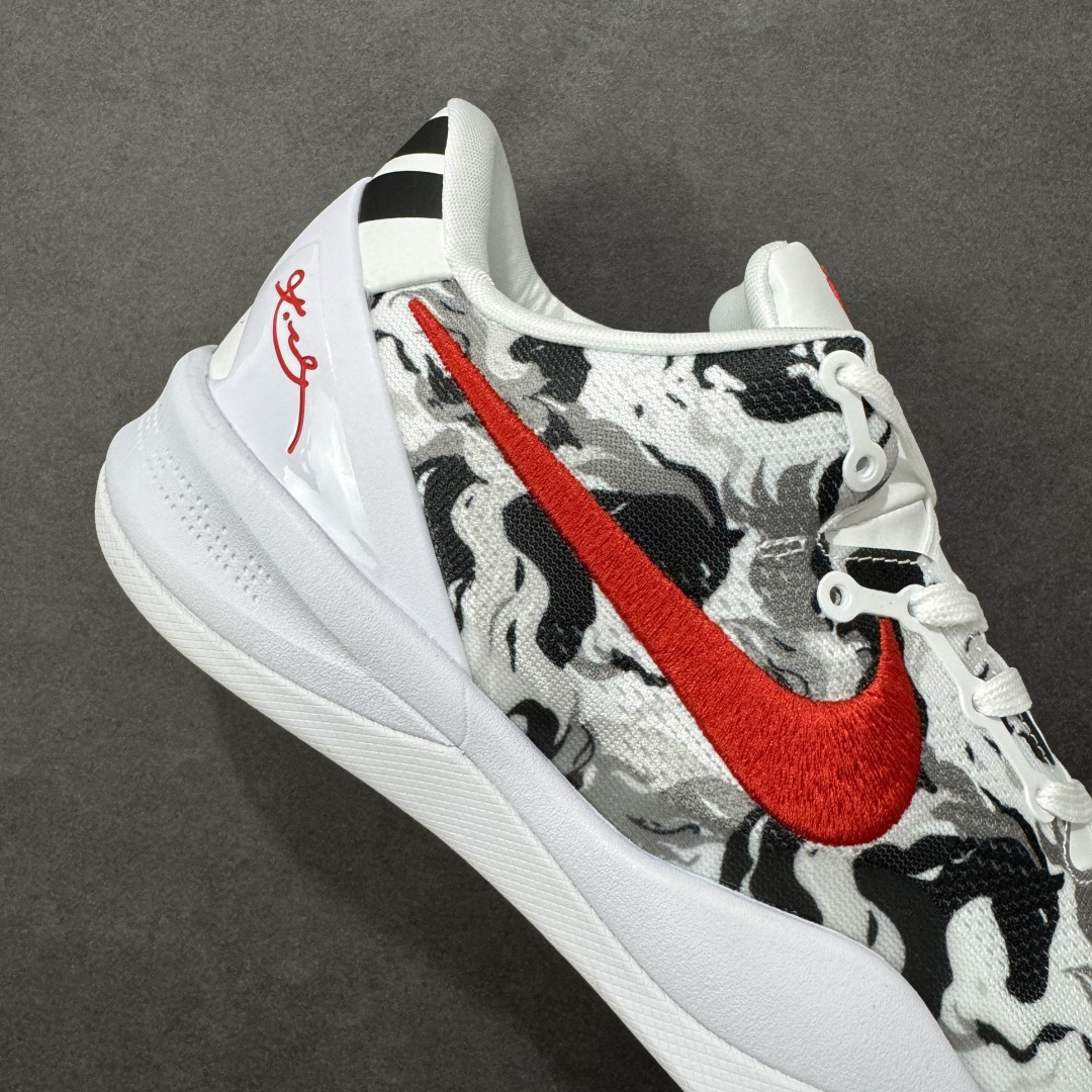 图片[6]-【定制版】Nike Zoom Kobe VI 马年限定 CNY新年款 耐克 科比6代系列 低帮复刻实战运动低帮文化篮球鞋 纯原版本 鞋头和鞋舌采用透气运动网布制成 采用更为挺拔的鞋口设计 为脚踝带来更佳的包裹与支撑感 侧面独特波纹纹理细节 打破了单调 赋予鞋子灵动与活力的视觉体验 货号：HF2793-001 尺码：38-46带半码-选品中心