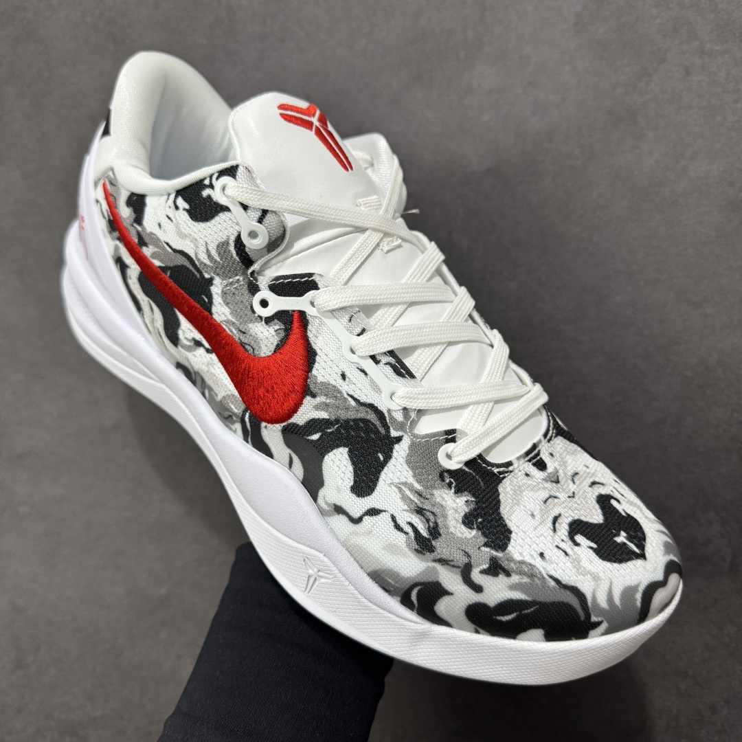 图片[3]-【定制版】Nike Zoom Kobe VI 马年限定 CNY新年款 耐克 科比6代系列 低帮复刻实战运动低帮文化篮球鞋 纯原版本 鞋头和鞋舌采用透气运动网布制成 采用更为挺拔的鞋口设计 为脚踝带来更佳的包裹与支撑感 侧面独特波纹纹理细节 打破了单调 赋予鞋子灵动与活力的视觉体验 货号：HF2793-001 尺码：38-46带半码-选品中心
