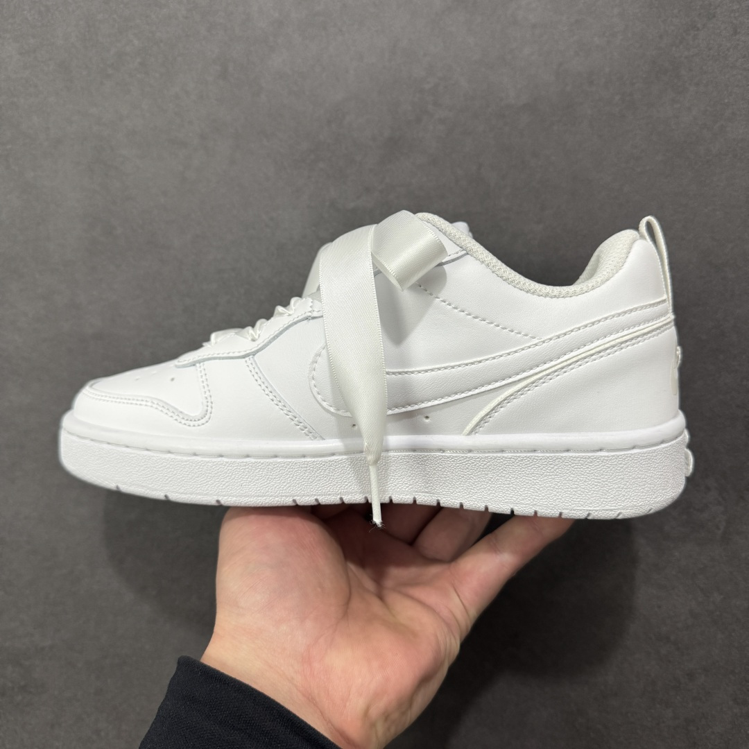 图片[2]-【公司级】Nike Court Borough 低帮百搭透气休闲运动板鞋 经典耐用的设计，兼顾舒适脚感和出众风范，演绎匠心之作。结构性的支撑贴合感结合复古篮球设计，塑就场外全明星风范。 货号：BQ5448-219 尺码：36-45带半码-选品中心