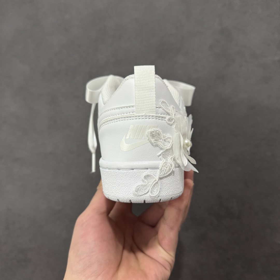 图片[4]-【公司级】Nike Court Borough 低帮百搭透气休闲运动板鞋 经典耐用的设计，兼顾舒适脚感和出众风范，演绎匠心之作。结构性的支撑贴合感结合复古篮球设计，塑就场外全明星风范。 货号：BQ5448-219 尺码：36-45带半码-选品中心