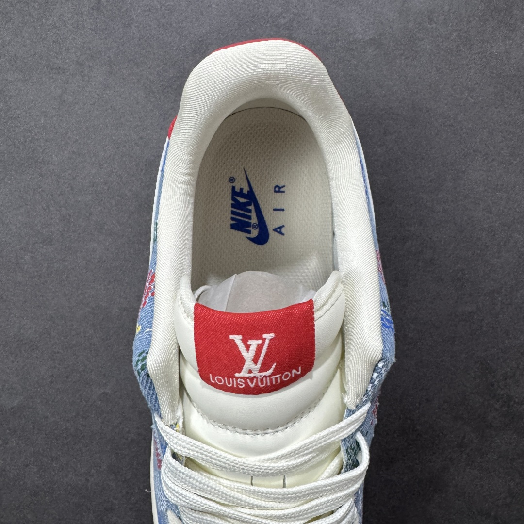 图片[7]-【定制版】Nike Air Force 1\’07 Low 丹宁老花 空军一号低帮休闲板鞋  #原楦头原纸板 高端定制鞋盒 原厂鞋底 超高清洁度 细节完美 货号：DN1688-813  尺码：36 36.5 37.5 38 38.5 39 40 40.5 41 42 42.5 43 44 44.5 45-选品中心