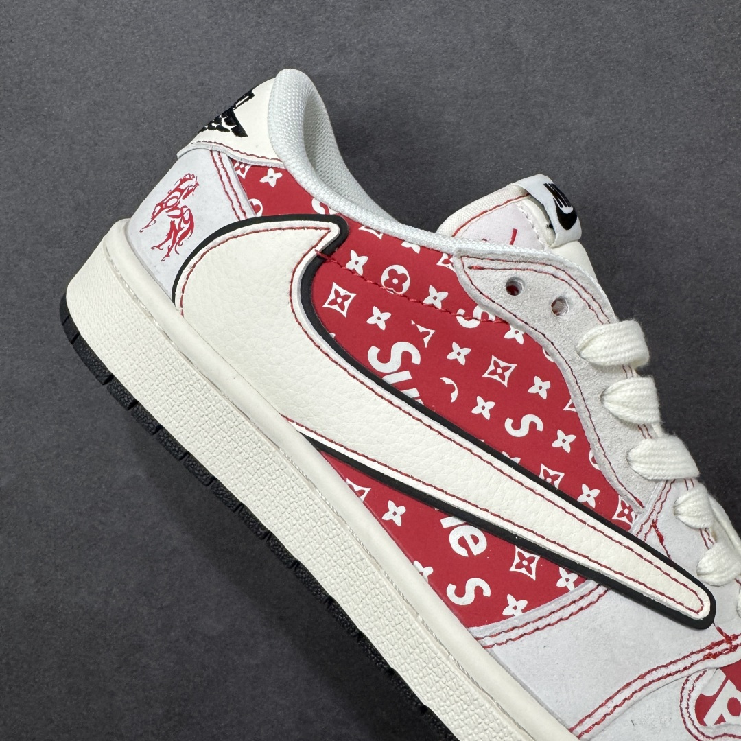 图片[6]-【定制版】Air Jordan 1 Low AJ1 乔1 马年限定 高端定制 倒钩低帮复古篮球鞋  #定制皮料 原厂3D打印 定制鞋盒 原楦原纸板 纯正空军版型 内置全掌气垫 货号：JP2026-113  尺码：36 36.5 37.5 38 38.5 39 40 40.5 41 42 42.5 43 44 44.5 45-选品中心