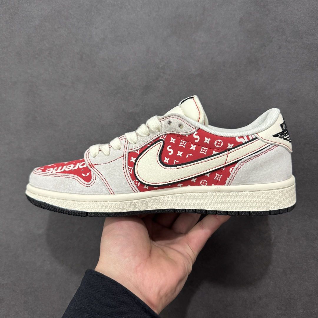 图片[2]-【定制版】Air Jordan 1 Low AJ1 乔1 马年限定 高端定制 倒钩低帮复古篮球鞋  #定制皮料 原厂3D打印 定制鞋盒 原楦原纸板 纯正空军版型 内置全掌气垫 货号：JP2026-113  尺码：36 36.5 37.5 38 38.5 39 40 40.5 41 42 42.5 43 44 44.5 45-选品中心