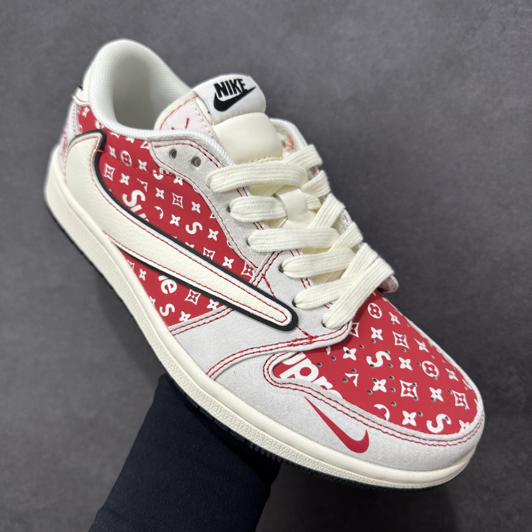 图片[3]-【定制版】Air Jordan 1 Low AJ1 乔1 马年限定 高端定制 倒钩低帮复古篮球鞋  #定制皮料 原厂3D打印 定制鞋盒 原楦原纸板 纯正空军版型 内置全掌气垫 货号：JP2026-113  尺码：36 36.5 37.5 38 38.5 39 40 40.5 41 42 42.5 43 44 44.5 45-选品中心