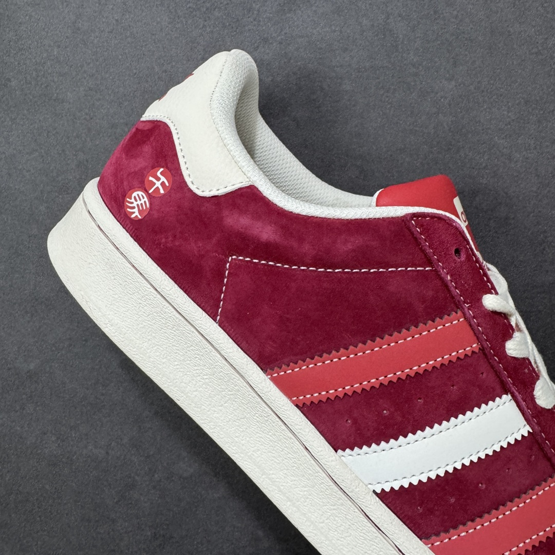 图片[6]-【定制版】adidas Gazelle INdoor W 马年限定 定制贝壳头 三叶草休闲防滑耐磨低帮板鞋鞋头出色设计 塑就出众贴合感稳固的后跟贴合足部曲线设计软弹舒适 不易磨脚橡胶鞋底配合防滑纹路设计 平稳抓地 货号：JY8926 尺码：36 36.5 37.5 38 38.5 39 40 40.5 41 42 42.5 43 44 45-选品中心
