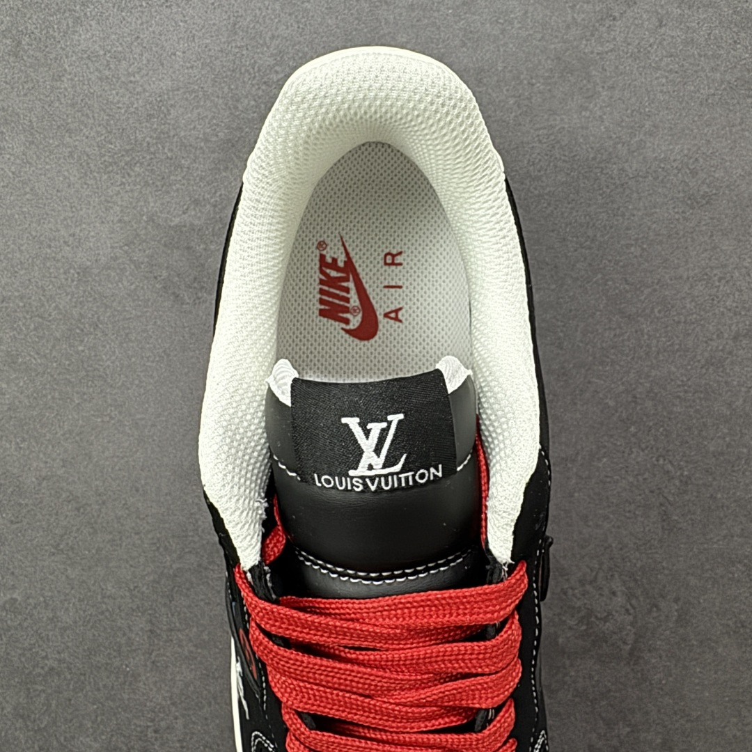 图片[7]-【定制版】NIke Air Force 1 \’07 Low “LV联名–暗夜霓虹” 空军一号低帮 运动鞋 休闲鞋 折边针车 工艺难度大 原楦头原纸板 高端定制鞋盒 原厂鞋底 超高清洁度 细节完美 货号：FN4932-002 尺码：36 36.5 37.5 38 38.5 39 40 40.5 41 42 42.5 43 44 44.5 45-选品中心