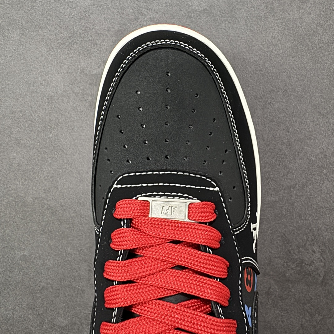 图片[8]-【定制版】NIke Air Force 1 \’07 Low “LV联名–暗夜霓虹” 空军一号低帮 运动鞋 休闲鞋 折边针车 工艺难度大 原楦头原纸板 高端定制鞋盒 原厂鞋底 超高清洁度 细节完美 货号：FN4932-002 尺码：36 36.5 37.5 38 38.5 39 40 40.5 41 42 42.5 43 44 44.5 45-选品中心