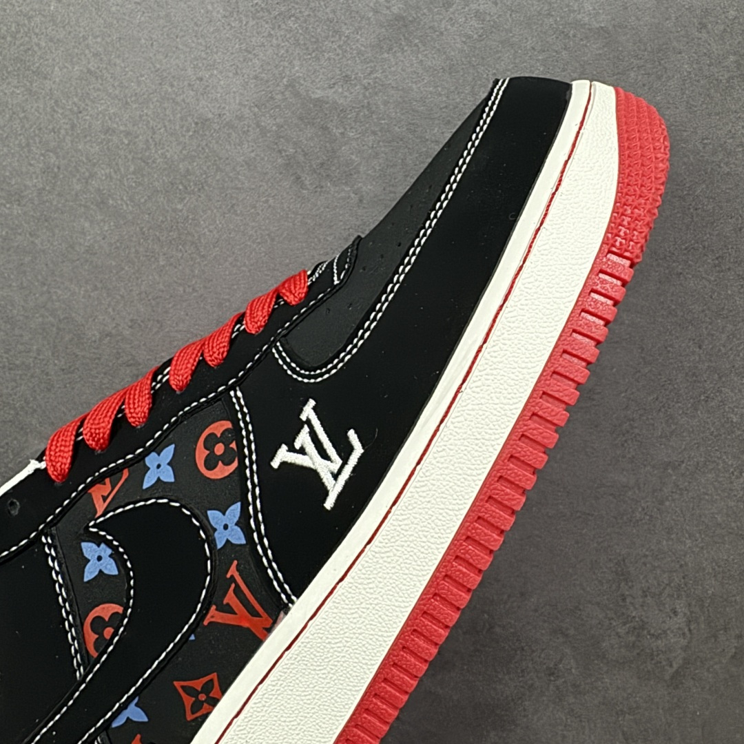 图片[5]-【定制版】NIke Air Force 1 \’07 Low “LV联名–暗夜霓虹” 空军一号低帮 运动鞋 休闲鞋 折边针车 工艺难度大 原楦头原纸板 高端定制鞋盒 原厂鞋底 超高清洁度 细节完美 货号：FN4932-002 尺码：36 36.5 37.5 38 38.5 39 40 40.5 41 42 42.5 43 44 44.5 45-选品中心