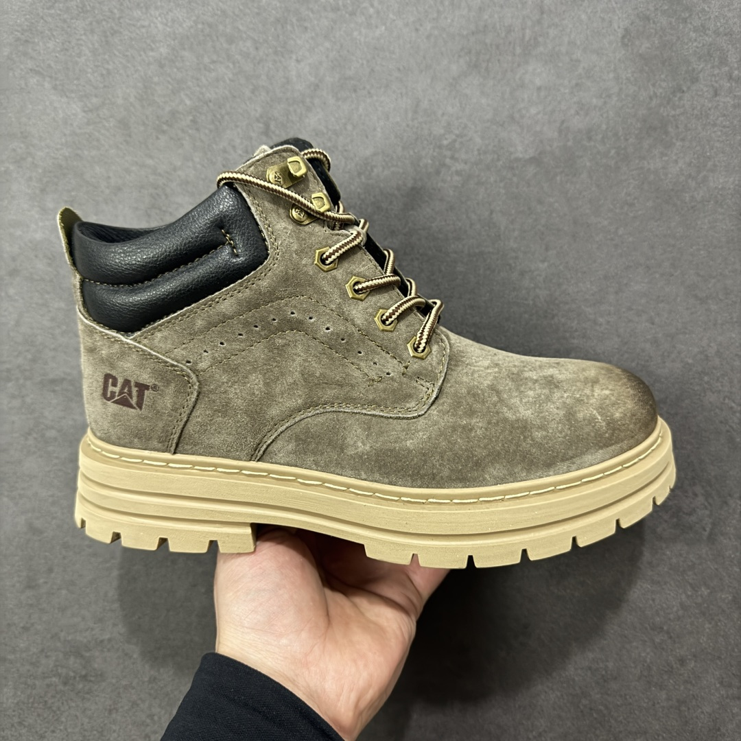 【广东纯原版】2025秋冬款CAT卡特 硬汉推土机品牌 经典百搭户外中帮休闲马丁靴广东大厂品质 秋冬新款 时尚潮流搭配 面料釆用意大利进口磨砂牛皮 全鞋真牛皮材料 大底到五金都是代工厂原材料制作 好货不杀猪 首单质量严格把控 全套官网统一包装 今年冬季防寒户外专用产品 日常随意搭配 型男必备 货号: P727351 尺码:39 40 41 42 43 44 (皮鞋码)-选品中心