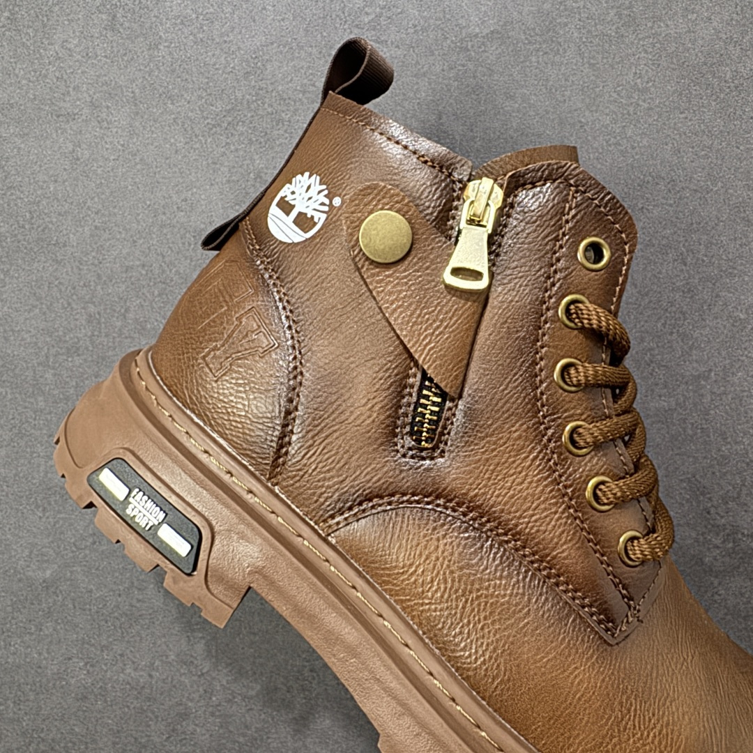 图片[6]-【广东纯原版】Timberland添柏岚/天伯伦 经典款 25ss新款中帮 经典再造 广东大厂出品 全新工艺升级 秋冬新款 原盒原包装 面料采用意大利🇮🇹进口手抓牛皮 搭配防臭防腐真皮乳胶鞋垫 给您完美的穿着体验 质量考究耐穿 型男必备 专治不帅 高品质脚感一流 全套官网统一包装 今年冬季防寒户外专用 日常随意搭配 货号： TB998971216 尺码：39 40 41 42 43 44-选品中心