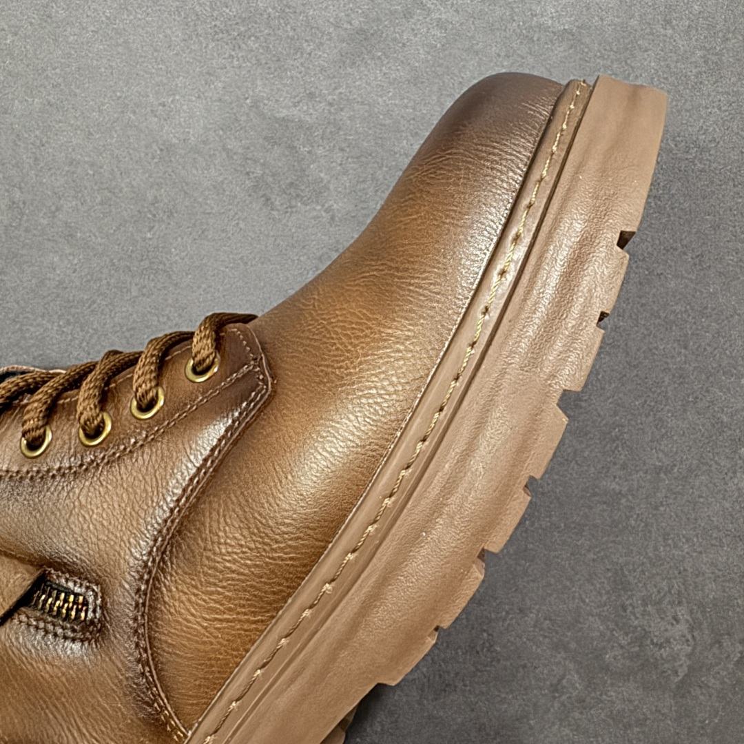 图片[5]-【广东纯原版】Timberland添柏岚/天伯伦 经典款 25ss新款中帮 经典再造 广东大厂出品 全新工艺升级 秋冬新款 原盒原包装 面料采用意大利🇮🇹进口手抓牛皮 搭配防臭防腐真皮乳胶鞋垫 给您完美的穿着体验 质量考究耐穿 型男必备 专治不帅 高品质脚感一流 全套官网统一包装 今年冬季防寒户外专用 日常随意搭配 货号： TB998971216 尺码：39 40 41 42 43 44-选品中心