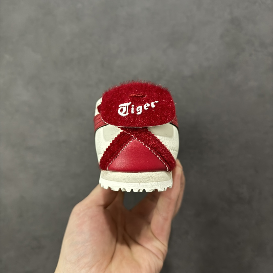 图片[4]-【公司级】渠道特供 Asics 鬼冢虎 Mexico 66 CNY 马年白红 印尼厂Oem原单材料 实拍上架 其余全部客供材料 淘宝B级代购店铺内供 四联官方吊牌 乳胶组合鞋垫、羊皮纸质中底 货号：1183C600-100 尺码：36 37 37.5 38 39 39.5 40 40.5 41.5 42 42.5 43.5 44 45-选品中心