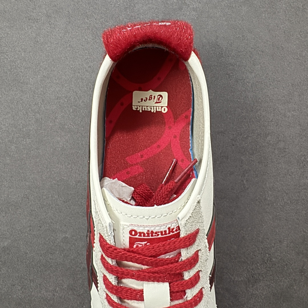 图片[7]-【公司级】渠道特供 Asics 鬼冢虎 Mexico 66 CNY 马年白红 印尼厂Oem原单材料 实拍上架 其余全部客供材料 淘宝B级代购店铺内供 四联官方吊牌 乳胶组合鞋垫、羊皮纸质中底 货号：1183C600-100 尺码：36 37 37.5 38 39 39.5 40 40.5 41.5 42 42.5 43.5 44 45-选品中心