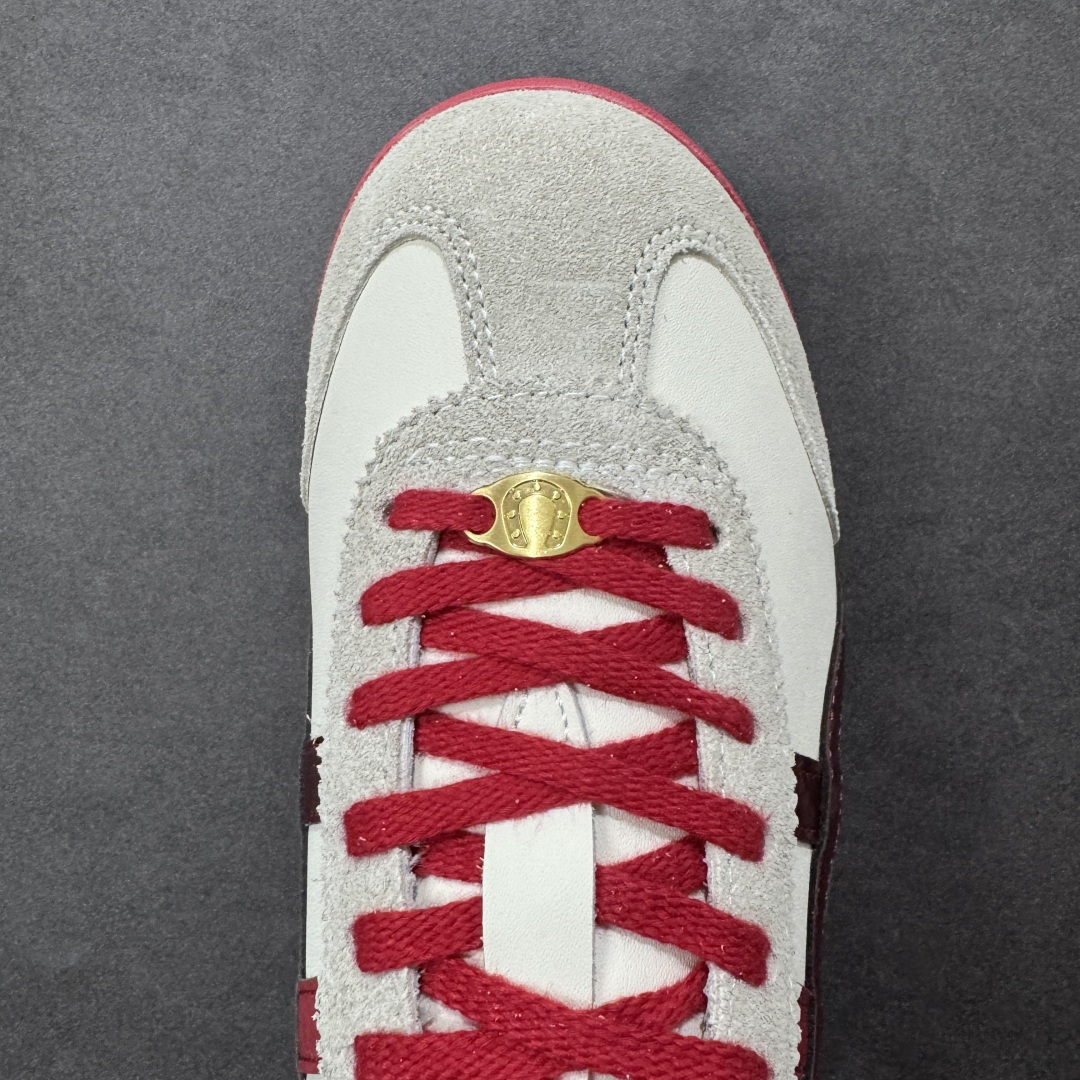 图片[8]-【公司级】渠道特供 Asics 鬼冢虎 Mexico 66 CNY 马年白红 印尼厂Oem原单材料 实拍上架 其余全部客供材料 淘宝B级代购店铺内供 四联官方吊牌 乳胶组合鞋垫、羊皮纸质中底 货号：1183C600-100 尺码：36 37 37.5 38 39 39.5 40 40.5 41.5 42 42.5 43.5 44 45-选品中心