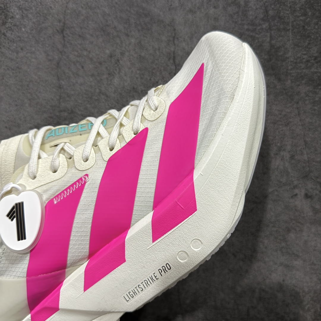 图片[6]-【NO.1纯原】Adidas Adizero Adios Pro 4 M竞训跑步鞋 马拉松北京限定 KJ3873 市场独一档品质 区别所有版本 原鞋购入开发数月 原材料 原档案打造 细节版型一比一 独立双层组合底私模. 搭配ENERGYRODS 2.0真碳柱，每一步都动力满满 鞋面用的是Lightlock技术，轻透又贴合，就像给脚定制的一样。 中底是全掌Lightstrike Pro泡棉，软弹感超绝 真正一比一还原真实脚感💪🏻 尺码：36 36.5 37 38 38.5 39 40 40.5 41 42 42.5 43 44 44.5 45 46-选品中心